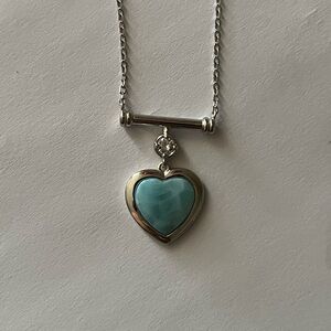 Sterling Silver Heart Pendant Necklace
